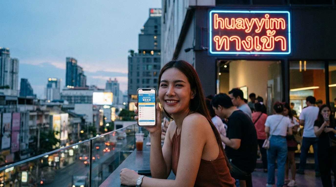 วิธีการสมัครสมาชิก Huayyim